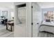 Stackable washer and dryer in a compact laundry closet at 625 Greencove Ter # 123, Altamonte Springs, FL 32714