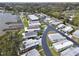 Enjoy waterfront living in this charming community; this aerial view offers a glimpse of the lifestyle! at 662 Sinclair Cir, Tavares, FL 32778