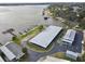 Lakeside community aerial view featuring convenient parking, boat access, and recreational facilities at 662 Sinclair Cir, Tavares, FL 32778