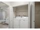 Convenient in-unit laundry with washer and dryer at 911 N Orange Ave # 448, Orlando, FL 32801