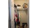 Open closet with clothing rod and shelving for optimized storage at 2500 Lee Rd # 202, Winter Park, FL 32789