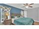Relaxing main bedroom with a comfortable bed and stylish decor at 2783 Trommel Way, Sanford, FL 32771