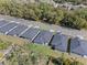 Aerial view of houses in a residential neighborhood at 2896 Lingo Ln, Orlando, FL 32822