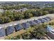 Aerial view showcasing home's location in a residential neighborhood at 2896 Lingo Ln, Orlando, FL 32822