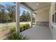 Spacious covered porch offering views of the street and neighborhood at 2896 Lingo Ln, Orlando, FL 32822
