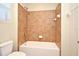 Simple bathroom with tub and tile surround at 4220 Messina Dr, Lake Mary, FL 32746