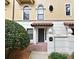 Townhome features a private entrance and landscaping at 4220 Messina Dr, Lake Mary, FL 32746