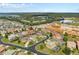 Aerial view of houses in a residential neighborhood at 426 Vista Loop, Davenport, FL 33897