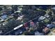 Aerial view showing home's location and neighborhood at 4865 Fayann St, Orlando, FL 32812