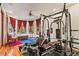 Large home gym with various exercise equipment at 5800 N Dean Rd, Orlando, FL 32817
