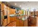 Spacious kitchen featuring granite countertops and ample cabinetry at 5800 N Dean Rd, Orlando, FL 32817