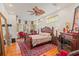 Spacious main bedroom with fireplace and sitting area at 5800 N Dean Rd, Orlando, FL 32817
