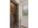 Walk-in shower with glass enclosure and modern tile at 5800 N Dean Rd, Orlando, FL 32817