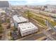 Aerial view of the building surrounded by city and highway at 62 W Colonial Dr # 302, Orlando, FL 32801