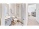 Clean bathroom with a tub shower combo at 1270 3Rd W St, Orange City, FL 32763