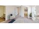 Bedroom with walk-in closet and adjacent bathroom at 1270 3Rd W St, Orange City, FL 32763