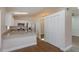 Modern kitchen with stainless steel appliances and granite countertops at 14424 Quail Trail Ct, Orlando, FL 32837