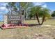 Community entrance sign for Cranes Landing East at 1523 Whooping Dr, Groveland, FL 34736