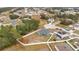 Aerial view of house and neighborhood, showing its location at 2011 Begonia Way, Poinciana, FL 34759