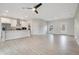 Open floor plan with a view of the kitchen and living room at 2011 Begonia Way, Poinciana, FL 34759