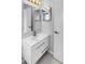 Modern bathroom with floating vanity and updated fixtures at 203 San Gabriel St, Winter Springs, FL 32708