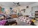 Bedroom with lots of shelf space, storage and lots of decor at 2357 Palm Way, Oviedo, FL 32765