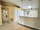 Modern kitchen with breakfast bar and access to other rooms at 333 E Church St, Deland, FL 32724