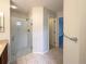 Clean bathroom with a large walk-in shower at 8111 Se 175Th Columbia Pl, The Villages, FL 32162