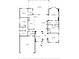 Detailed floor plan highlighting the layout and dimensions of the home at 1012 Everest St, Clermont, FL 34711