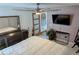 Main bedroom with ensuite bathroom and walk-in closet at 124 Hollyhock Ct, Kissimmee, FL 34743