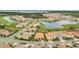Aerial view of house and community at 13265 Alderley Dr, Orlando, FL 32832