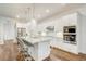 Modern kitchen with stainless steel appliances, granite countertops, and pendant lighting over the island at 25974 High Hampton Cir, Sorrento, FL 32776