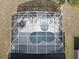 Aerial view of screened pool and spa with furniture at 2632 Sand Hill Point Cir, Davenport, FL 33837