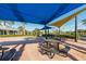 Shaded community picnic area with tables, set amongst a beautifully landscaped community at 3966 Avalon Park West Blvd, Orlando, FL 32828