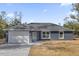Charming single-story home featuring a two-car garage and well-maintained front yard at 4356 Sw Dahlia Ct, Dunnellon, FL 34431