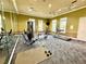 Community gym with modern exercise equipment at 10421 Manderley Way # 268, Orlando, FL 32829
