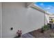 Stucco wall showing the patio area with brick flooring at 12043 Holystone St, Winter Garden, FL 34787