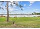 Scenic view of the lake framed by lush greenery and a clear blue sky with cumulus clouds at 136 Carolwood Blvd, Fern Park, FL 32730