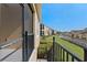 View from the balcony overlooking the community at 17438 Promenade Dr, Clermont, FL 34711