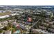 Aerial view of community with lush landscaping, mature trees and manicured lawns at 2011 Stockton Dr, Sanford, FL 32771