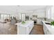 Bright and airy kitchen with a large island, stainless steel appliances, and an open layout at 2221 Valentine Aly, Orlando, FL 32804