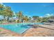 A large pool with ample seating and landscaping, perfect for relaxation at 2351 Fenton Ave, Clermont, FL 34711