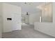Bright living room with neutral carpet and a ceiling fan at 293 Saxony Ct, Winter Springs, FL 32708