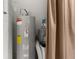 New water heater in the utility closet at 2983 Sunset Vista Blvd, Kissimmee, FL 34747