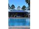 A relaxing community pool featuring shaded seating areas and clear blue water, perfect for a refreshing swim at 3610 Charmed Ln, St Cloud, FL 34772