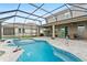 Resort-style screened-in pool area with a covered patio, offering a perfect blend of indoor-outdoor living at 3610 Charmed Ln, St Cloud, FL 34772
