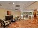 Elegant lobby area with marble floors, comfortable seating, and stylish decor at 530 E Central Blvd # 102, Orlando, FL 32801