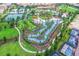Community features resort-style pool,lazy river, and tennis courts at 5414 Oakgrain Ct, Davenport, FL 33837