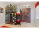 Themed bedroom with a bunk bed and city skyline design, perfect for  at 5414 Oakgrain Ct, Davenport, FL 33837