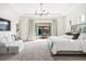 Spacious bedroom with a sitting area, sliding glass doors to the patio, and a mirrored bed frame at 10231 Beechwood Ln, Orlando, FL 32832